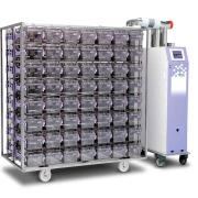 Stojan IVC NexGen LoProfile pro myši, 60 klecí, bez vody, s ventilátorem EcoFlo Tower Blower