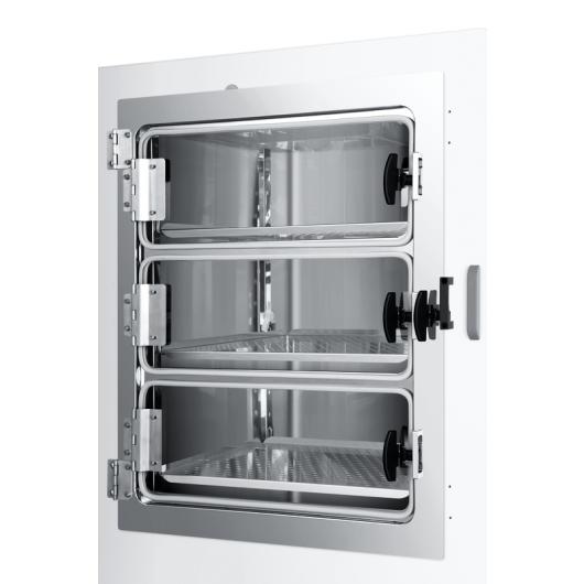Separately doors for single tray