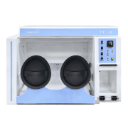 Anaerobic chambers with micropressure monitoring system