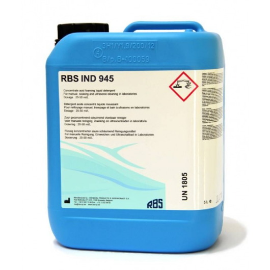 RBS IND 945 - Acidic detergent based on phosphoric acid