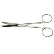 Operating Scissors, 5.5 in., Curved, Blunt Tips